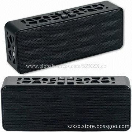 Water Cube Stereo Handsfree Bluetooth Speaker, Made of ABS